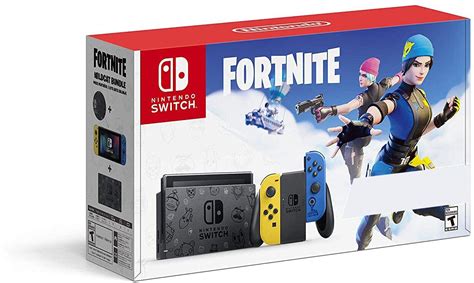 Nintendo Switch V2 Enhanced Console Fortnite Edition Wo Game Code