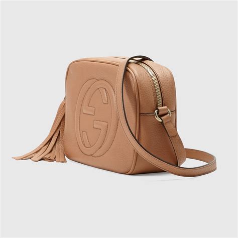Gucci Soho Small Black Grained Leather Disco Bag