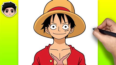 Monkey D Luffy How To Draw