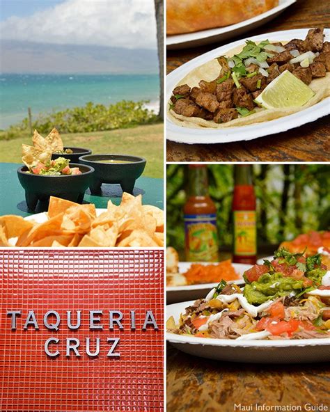 Kihei Taqueria Cruz Mauis Best Mexican Food Check Out Taco