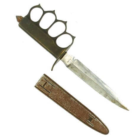 Original Us Wwi Model 1918 Mark I Trench Knife By L F And C With 19
