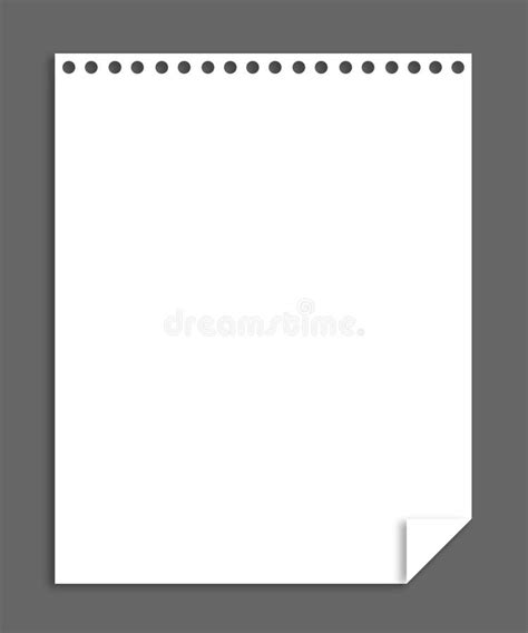 Note Paper Stock Photo Image Of Dayplaner Bind Line 3438464