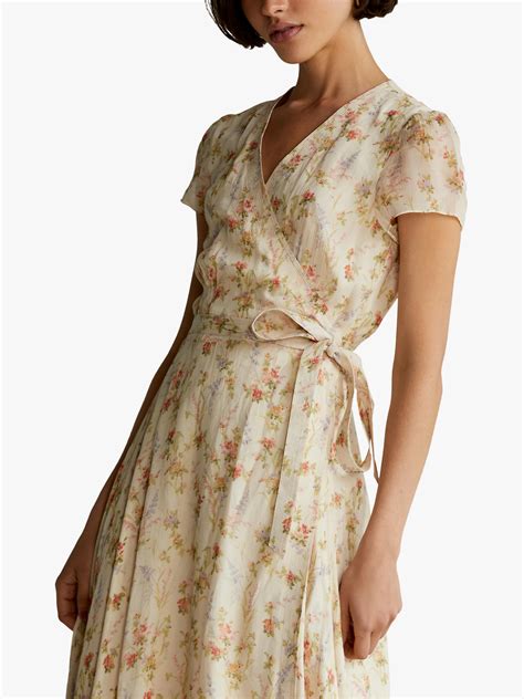 Aprender Acerca 72 Imagen Polo Ralph Lauren Floral Crinkle Wrap Dress