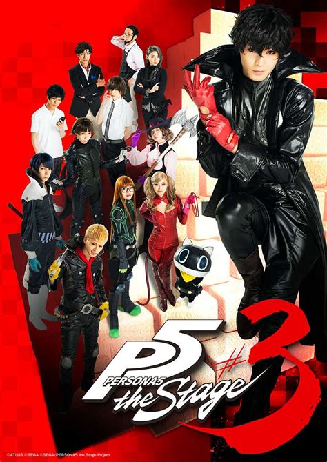 Persona 5 The Stage 3 Details Revealed Key Visual And Cast Photos