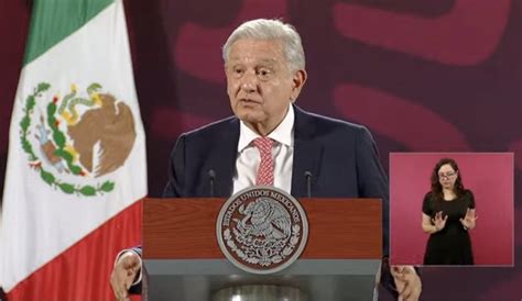 El presidente lopezobrador aclaró que en los consulados de México en