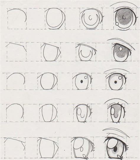 Como Dibujar Animemangachibi Ojos Como Dibujar Anime Manga Como