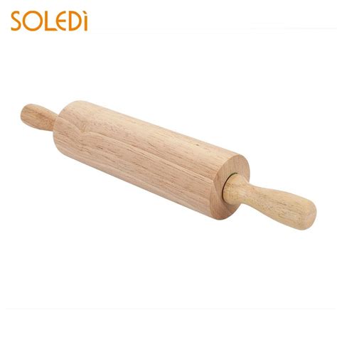 Wooden Eco Friendly Rolling Pin Bread Dough Roller Rolling Dough Drop