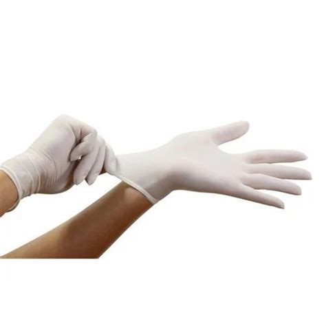 White Latex Surgical Hand Gloves Non Sterile At Rs 6 Pair In New Delhi
