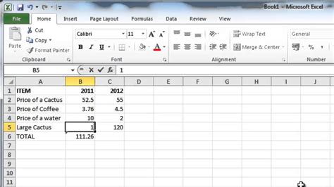How To Make Excel 2010 Formulas Calculate Automatically Youtube