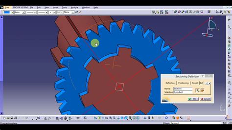 Purpose Of Spline Shaft With Associated Gear In Catia V5 Assy Youtube