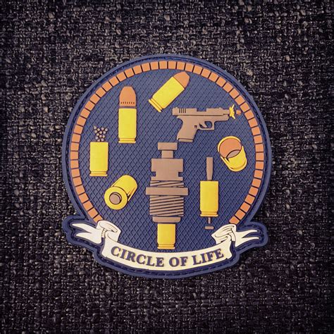 Circle Of Life Patch Patriot Patch Company Llc