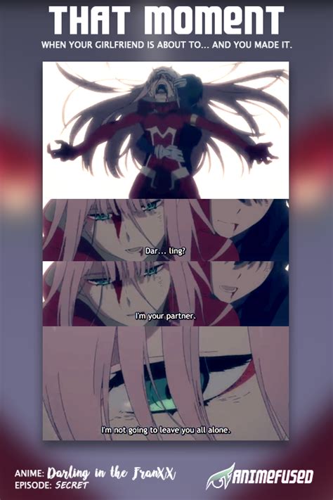 Anime Darling In The Franxx Episode 6 That Moment Quotes Darling