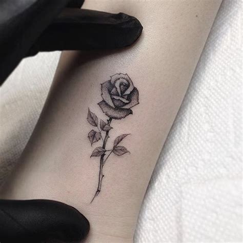 These Tiny Rose Tattoo Ideas Are All The Inspiration You