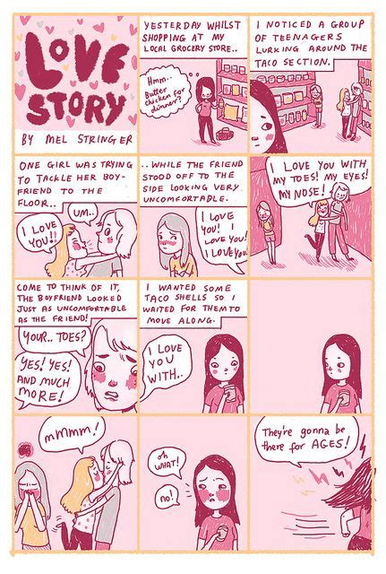 Love Story Comic By Melstringer Via Flickr Love Story Comics