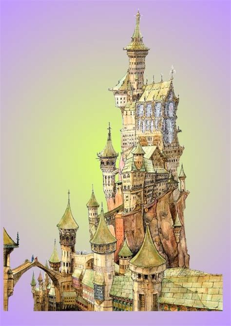One Of My Most Popular Illustrations Fantasy Castle Castle