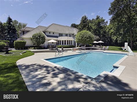 Swimming Pool Deck Image And Photo Free Trial Bigstock