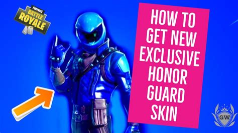 How To Get The New Fortnite Honor Guard Skin Bundle Exclusive Skin