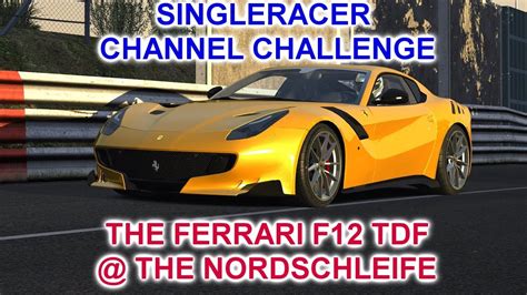 Assetto Corsa MODS SingleRacer Channel Challenge The Ferrari F12