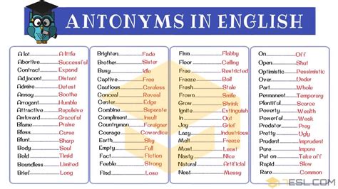 Antonyms Definition And Examples Pdf - [PDF] Antonyms and Synonyms List with Meaning in Hindi ...
