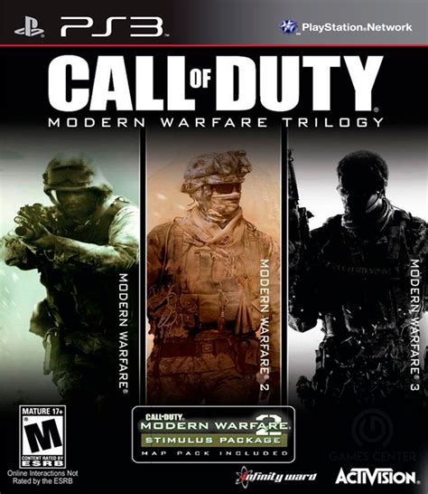 Call Of Duty Modern Warfare Trilogy Playstation 3 Games Center