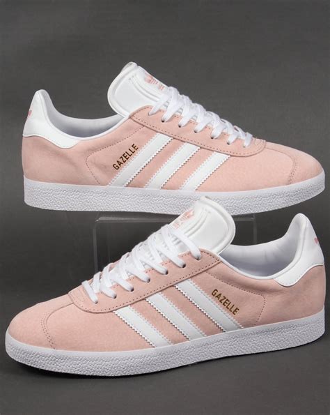 Adidas Gazelle Trainers Vapour Pinkwhite 80s Casual Classics
