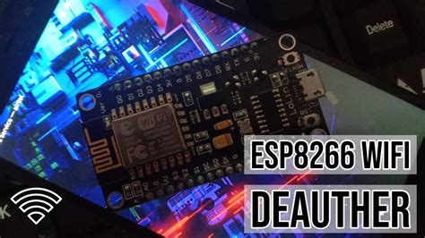 Esp8266 Wifi Deauther Wireless Hacking Wifi Jammer Youtube