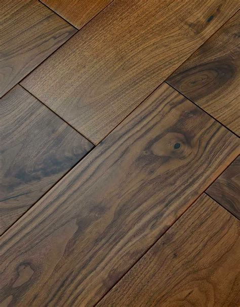 American Black Walnut Lacquered Engineered Wood Flooring Direct Wood