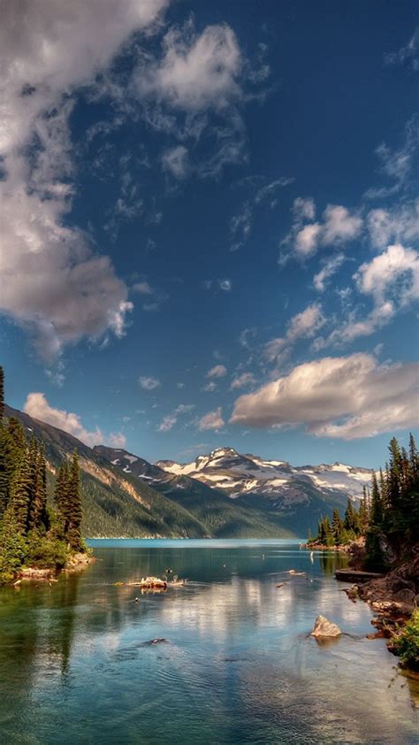 Garibaldi Lake In British Columbia Canada Wallpaper Backiee