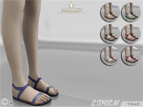 Madlen Liren Sandals By Mj95 At Tsr Sims 4 Updates