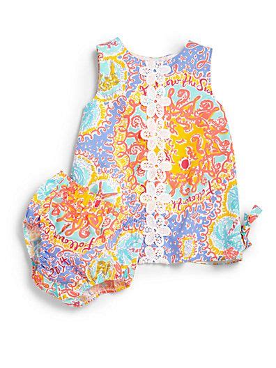 Lilly Pulitzer Kids Infants Baby Two Piece Lilly Shift Dress