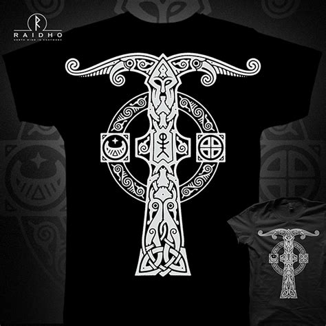 Irminsul Germanic Pagan T Shirt By Raidho Norse Tattoo Viking