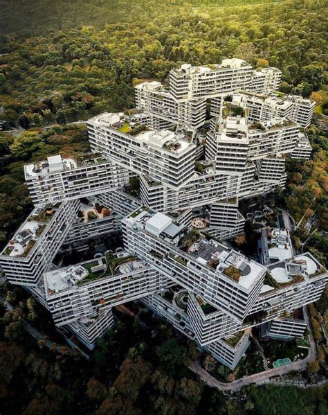 The Interlace Apartment Buildings Located In Singapore R