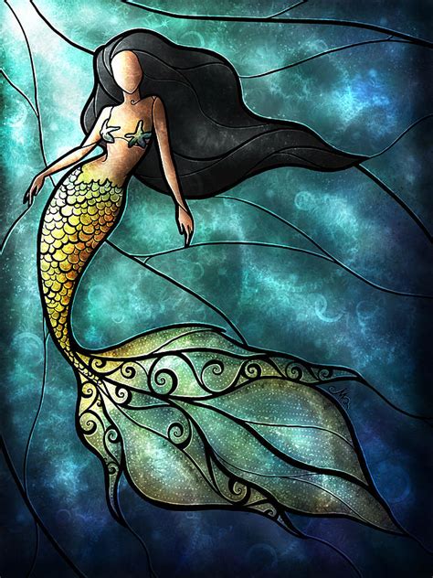 The Mermaid Digital Art By Mandie Manzano