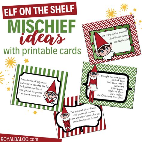 Elf on the shelf printable → royal baloo