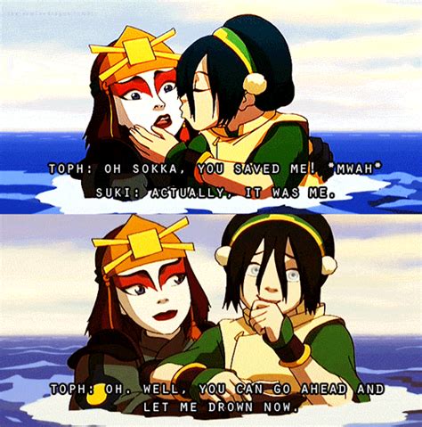 Avatar The Last Airbender Toph Let Me Drown Now 