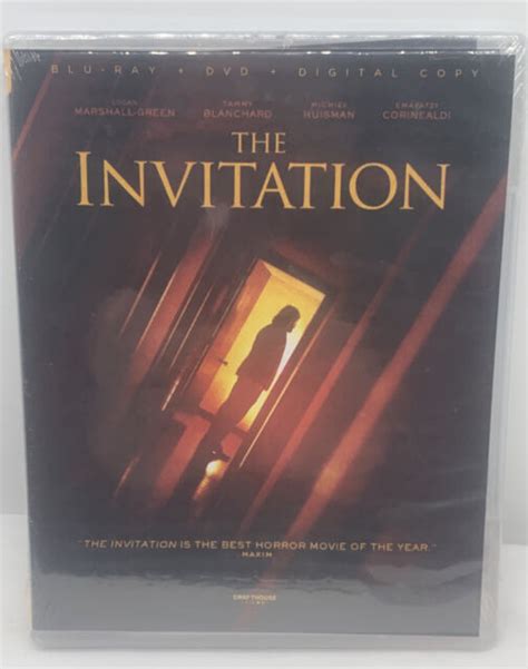 The Invitation Blu Ray 2015 For Sale Online Ebay