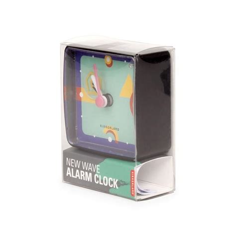 【kikkerlandキッカーランド】new Wave Alarm Clocklight Greenニューウェーブアラームクロック