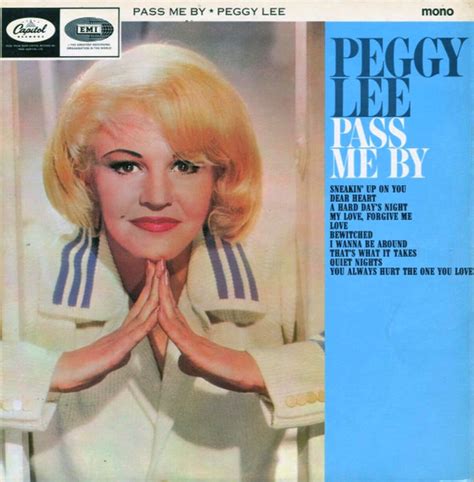 peggy lee pass me by releases discogs