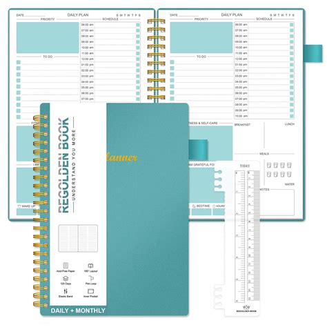 Daily Weekly Planner Undated Daily Schedule Planner To Do List
