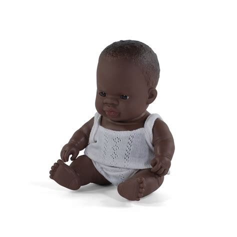 Miniland Boy Doll African 21 Cm Freddie And Millie Toys
