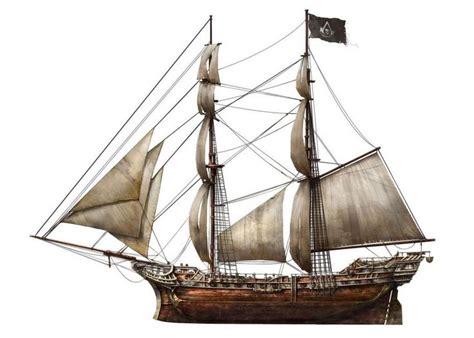 Assassin S Creed IV Black Flag Edward Kenway S Jackdaw Pirate Ship