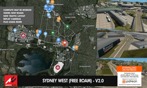 Sydney West V2 0 Patreon Exclusive Assetto Corsa Mods Database