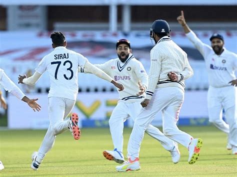 2nd Test India Win Final Day Thriller At Lords To Take Series Lead Vs