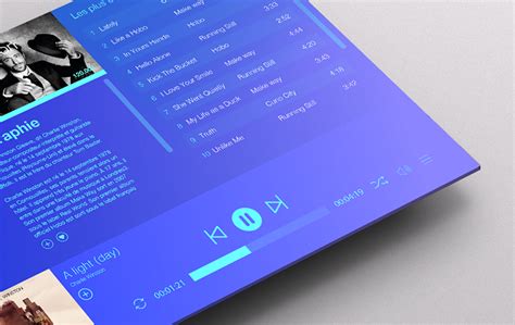 Music Media Player On Behance