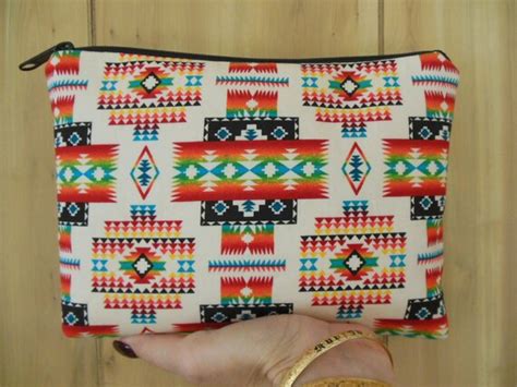 Items Similar To Navajo Cosmetic Bagaccessory Pouch Southwestern On Etsy