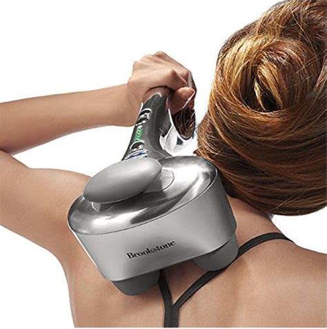 Store Display Brookstone Max 2 Cordless Dual Node Percussion Massager