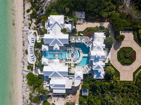 Mandalay Villa Long Bay Beach Turks And Caicos Islands Luxury Homes