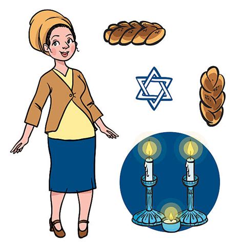 Hasidic Jews Women Illustrations Royalty Free Vector Graphics And Clip