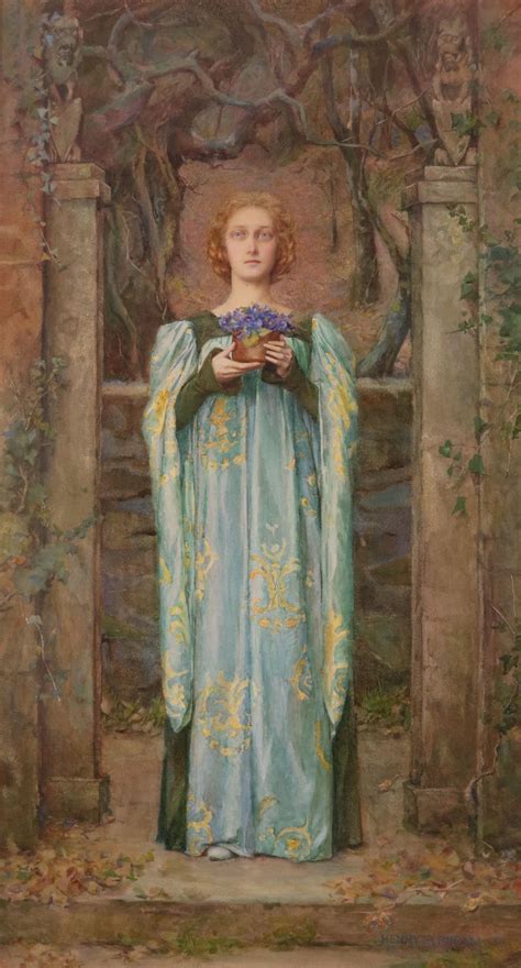 Henry Meynell Rheam Pre Raphaelite Art Painting European Paintings