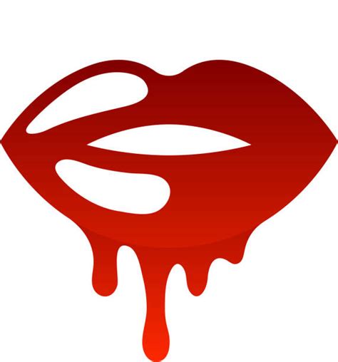 Dripping Lips Illustrations Royalty Free Vector Graphics And Clip Art